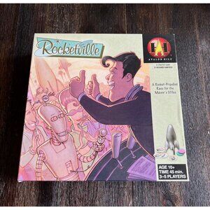 Rocketville Race For The Mayor's Office Avalon Hill Board Game Complete